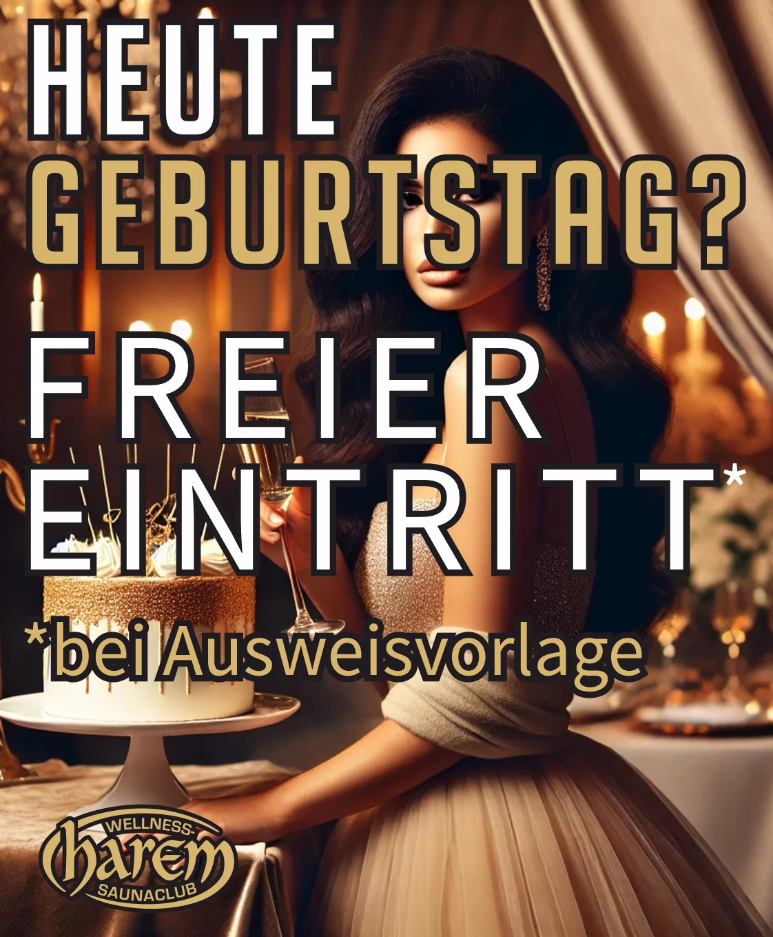 Harem-Aktion Geburtstag